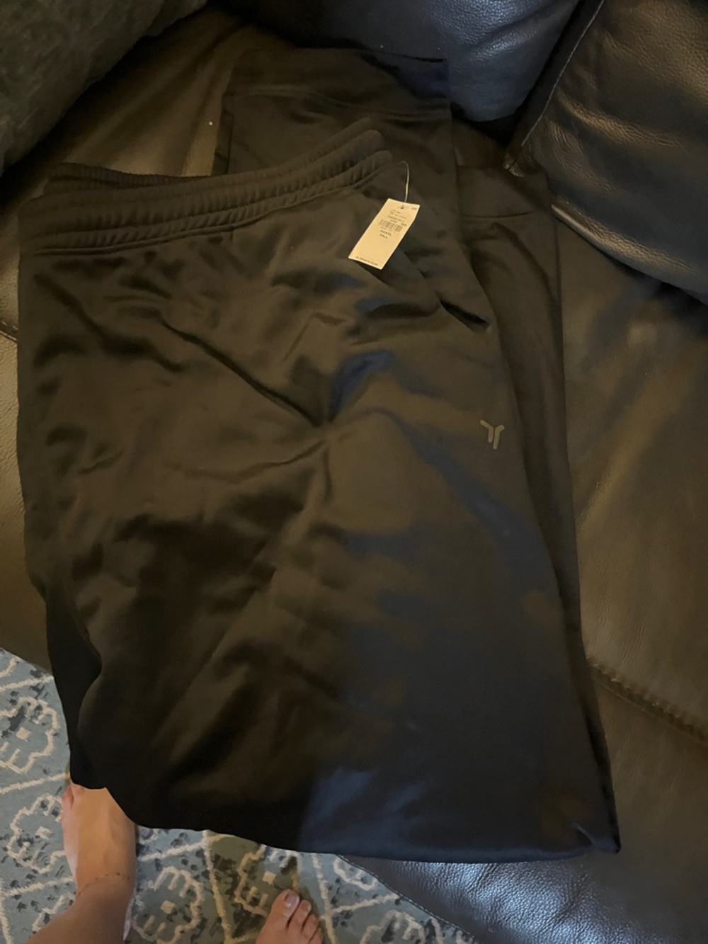 Old Navy Black Active Jogger pants with Drawcord